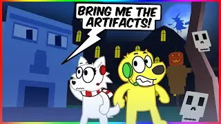 МЫ В ЛОВУШКЕ НА ПРОКЛЯТОМ ОСТРОВЕ! Roblox KITTY ГЛАВА 7
