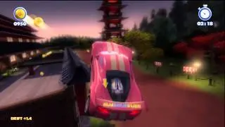 2nd level Bomb Squad on Cars from Kinect Rush A Disney Pixar Adventure