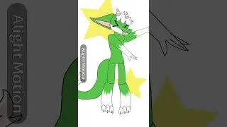 I just wanna dance! with Peppermint!! #furry #dragon #therian #animationmeme #furries #Furrydrawing