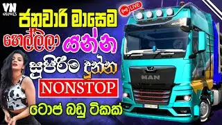 චිල් එකේ සැපක් ගන්න කියාපු නන්ස්ටොප් ටික | Trending Sinhala Band Nonstop 2025 |ETS2 Gameplay |#sindu