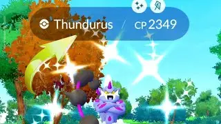 Finally I Got ✨shiny Thundurus raids in  pokemon  go | Shiny Thundurus Incarnate Forme Raid pok&eacute;mon