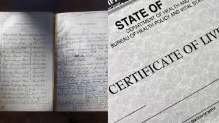 Bible Entry & Certificate of Live Birth