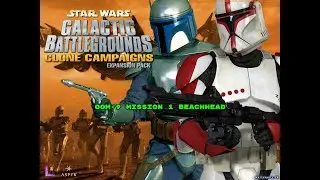 Star Wars Galactic Battlegrounds: Clone Campaigns - OOM-9 Mission 1 Beachhead