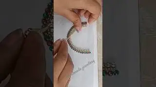 HOW TO MAKE LADDUGOPAL JEWELLERY🙏😱/ diy jewellery/ HANDMADE JEWELLERY #shorts #youtubeshorts