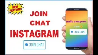 How to use JOIN CHAT sticker | Get Join chat sticker 2019
