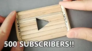IKEA YouTube Play Button Award (IKEA DIY Project)