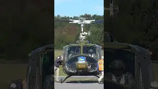 Iconic Engine startup UH-1 Huey #helicopters #epicaviation47 #huey #hueyhelicopter #uh1