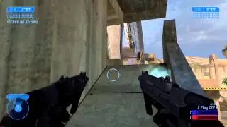 Halo: The Master Chief Collection DUAL SMG OWNS BR guy all day gameplay clip HALO 2 ZANZIBAR