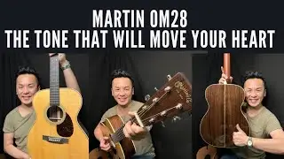 Новинка 2024 года — обзор гитары Martin OM28 в Сингапуре