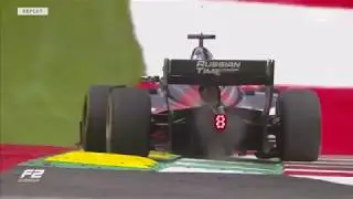 FIA Formula 2 2018. Red Bull Ring.  Artem Markelov Airborne