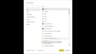 Power BI Tutorial  1 - Get Data from Excel, Text, CSV , Website and Folder