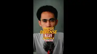 Thesis Defense - Research Presentation - Practical Research - Capstone - Masters PhD #researchtips