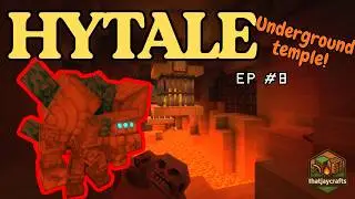 Hytale Let&rsquo;s Play #8 | Temple Boss Fight!