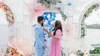 Madhavee Anthony is live at the BABY GENDER REVEAL 💗🩵