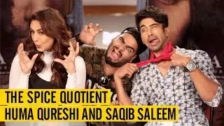 Blindfold Food Test with Dobaara Stars Huma Qureshi and Saqib Saleem
