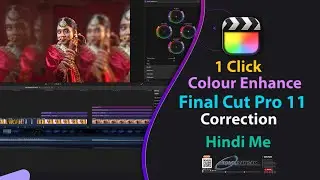 🌈 Auto Colour in Final Cut Pro 11 🔧 | 🎬 Pro Look in Automatic Colour Correction | Step by Step Guide