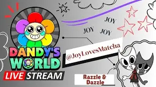 Playing as Razzle & Dazzle in Dandy&rsquo;s World | Roblox Live!