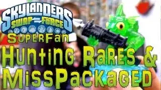 Skylanders Hunting Mispackaged & Rare Skylanders with Super-Fan