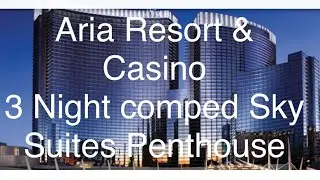 A 3 Night comped at Aria/ Sky Suites Penthouse&hellip; and so much more! I am so Lucky🥰&hearts;️