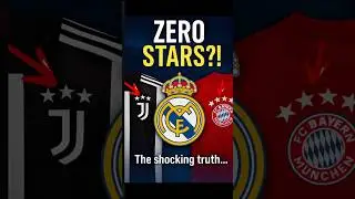 Why Real Madrid Has ZERO Stars😱 #RealMadrid#FootballFacts#UCLHistory#FootballLegend