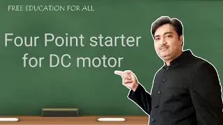 Four Point starter for D.C.Motor