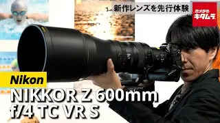 ニコン NIKKOR Z 600mm f/4 TC VR Sを先行体験！超高級望遠レンズの性能やいかに