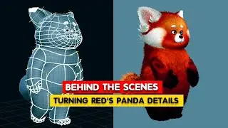 Behind The Scenes Turning Red's Panda Details | Turning Red | io9 |@3DAnimationInternships
