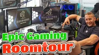 Mein Epic GAMING ROOM - Gesamtes EQUIPMENT und Boostboxx PC - M4cM4nus Zockerzimmer