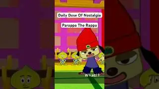 Parappa The Rappa Nostalgia #retrogaming #videogames #shorts #nostalgia #playstation