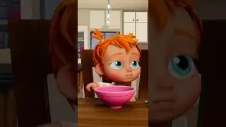 CEREAL BABY breakfast routine!!  Magic Morning with Baby Adley and Dad