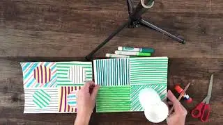 TK-5 Art Lesson Sol LeWitt Stripes