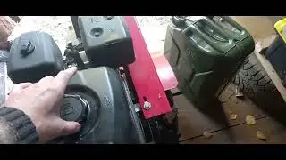 Пашем осенний огородишка мотоблоком Тарпан