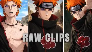 Pain high quality raw clips | Naruto shippuden 