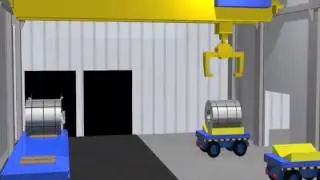 Tyche - Automated Vessel Unloading and Material Handling System for Ports