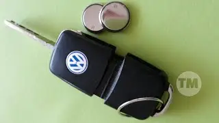 Zamjena baterije  ključa golf 5 tdi || 2007 VW Volkswagen Golf MK5 || KEY  Battery replacement