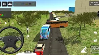 Indonesia Coach bus driving | Euro bus simulator 2025 Android gameplay #game 1