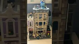 My LEGO police station modular upgrades showcase? Marvel add ons