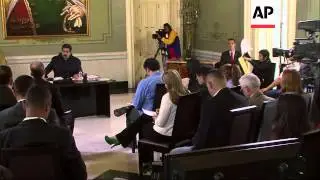 President Maduro says jailed opposition leader Lopez is 