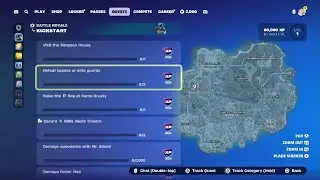 Fortnite | *NEW* The Simpsons Kickstart Quest List & Quest Locations 🧭🗺️📜🍩