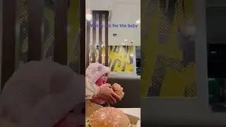 She is hungry be careful