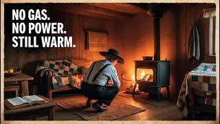 How the Amish Heat Their Living Room Without Gas or Electricity