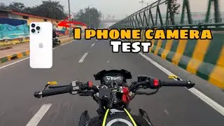 iPhone se First Bike Ride POV 😱 Camera Test!.
