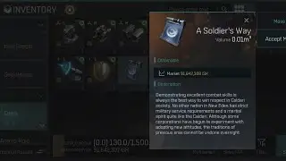 Caldari SE#2 A Soldiers Way//Cobra//50 Mil reward