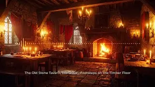 Footsteps on the Timber Floor | Medieval Tavern Ambience