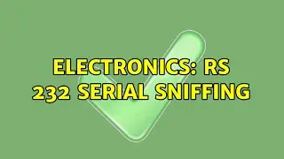 Electronics: RS 232 serial sniffing (2 Solutions!!)