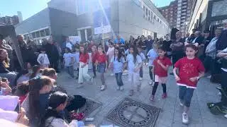 رقصة سارة على الموسيقى الالمانية والعرض امام الجمهووور 😍