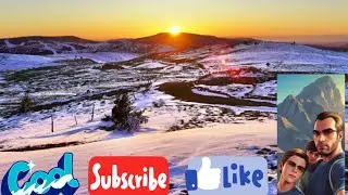 VALDELINARES, y su paisaje nevado.