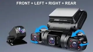 How To Install PRUVEEO 360 Degree View 4 Channel Dash Cam In Toyota Tundra SR5