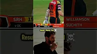 SRH VS DC M20 (IPL 2021)
