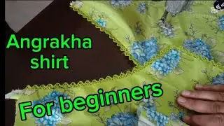 Angrakha shirt ki cutting and stitching | anhrakha style shirt 🧥👗👗👗🧥